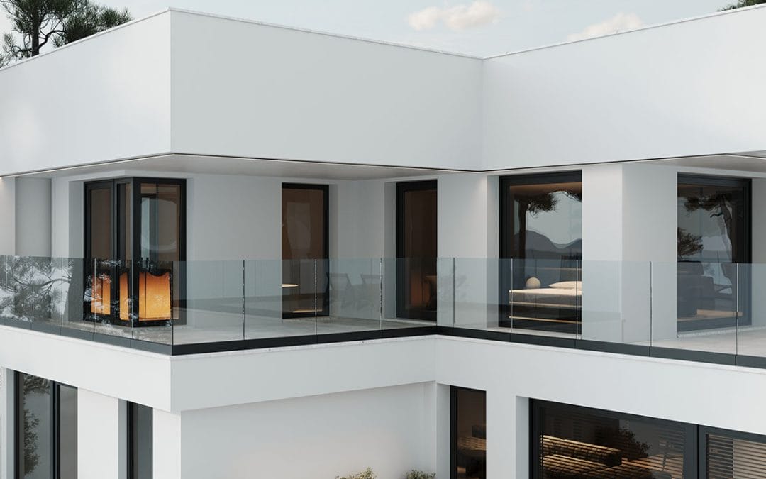 Balustrade din Aluminiu Exalco – Siguranță, Design și Durabilitate pentru Orice Spațiu